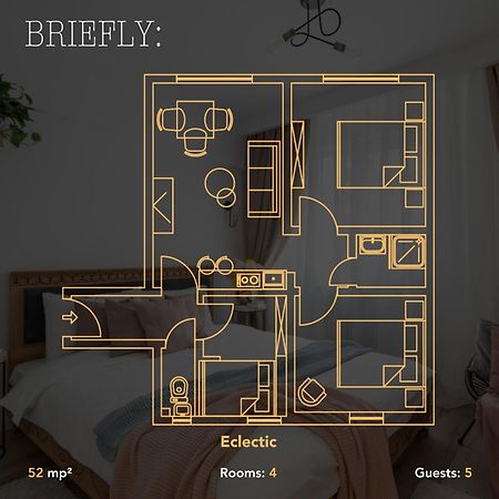 Eclectic 3 Bedroom Calea Victoriei By Urbanesq Bukarest Eksteriør billede